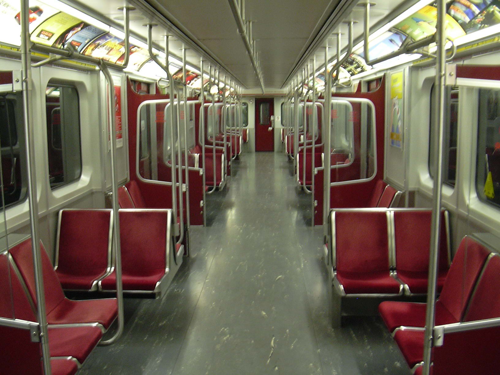 Metro Train Interior